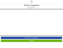 Tablet Screenshot of kingchefny.com